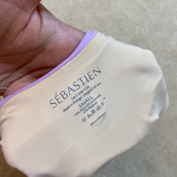 Sebastien Petra lavender swimsuit s - Picture 9 of 14